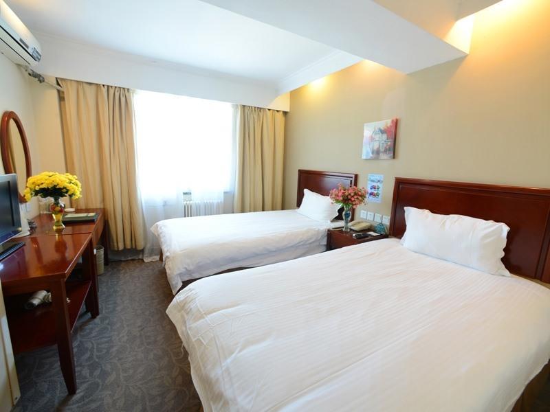 Greentree Inn Shanxi Yan An Luochuan Fuqian Street Express Hotel Exterior foto