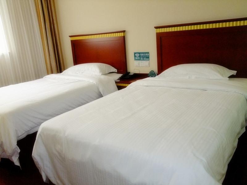 Greentree Inn Shanxi Yan An Luochuan Fuqian Street Express Hotel Exterior foto