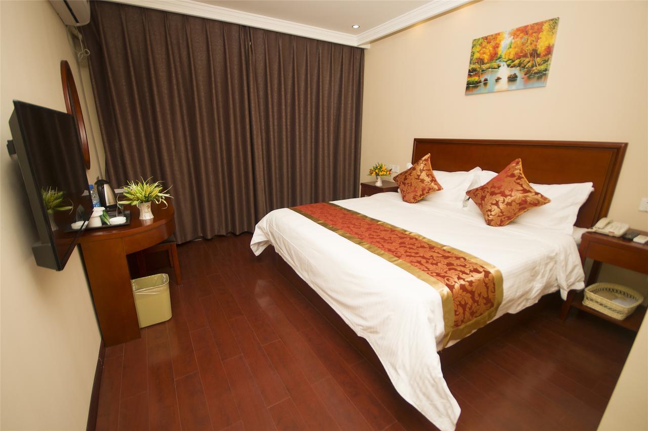 Greentree Inn Shanxi Yan An Luochuan Fuqian Street Express Hotel Exterior foto