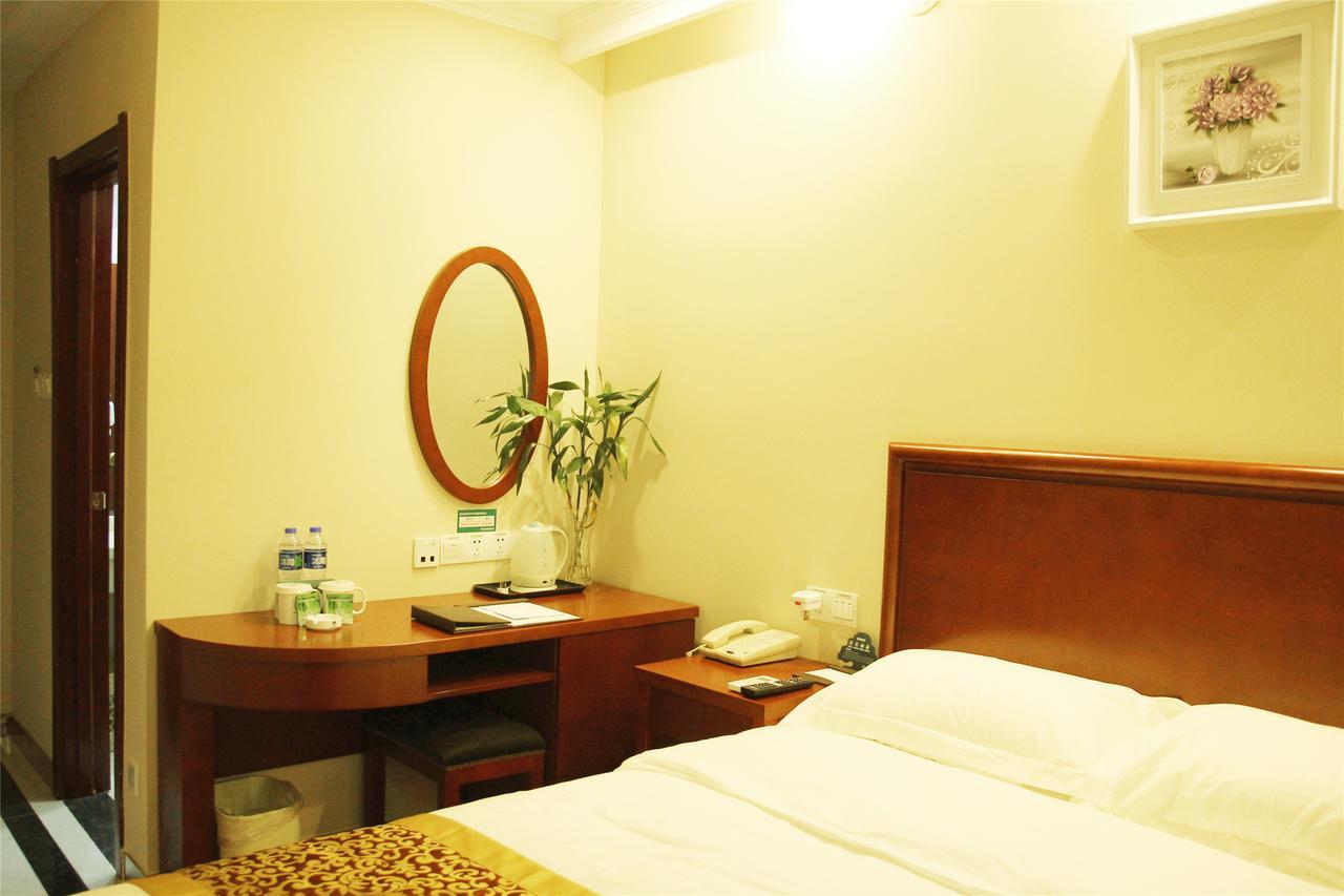 Greentree Inn Shanxi Yan An Luochuan Fuqian Street Express Hotel Exterior foto