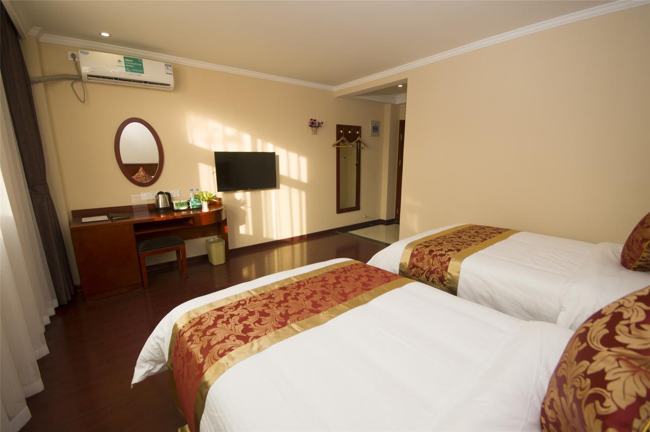 Greentree Inn Shanxi Yan An Luochuan Fuqian Street Express Hotel Exterior foto