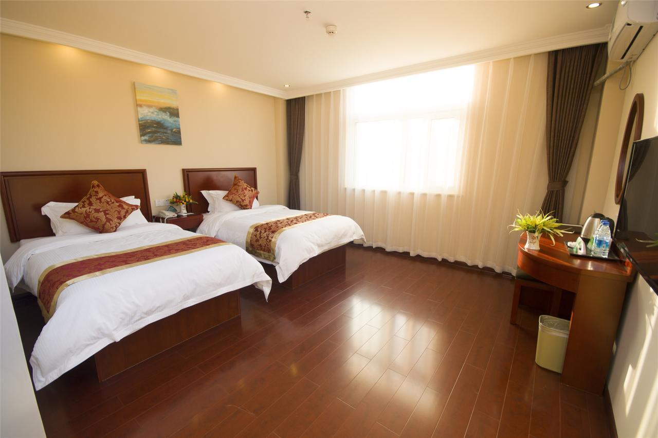 Greentree Inn Shanxi Yan An Luochuan Fuqian Street Express Hotel Exterior foto